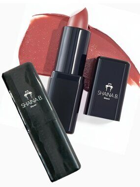 Shaina B Miami Lipstick Travel Size 0.07 oz Satin Pink Hibiscus Island